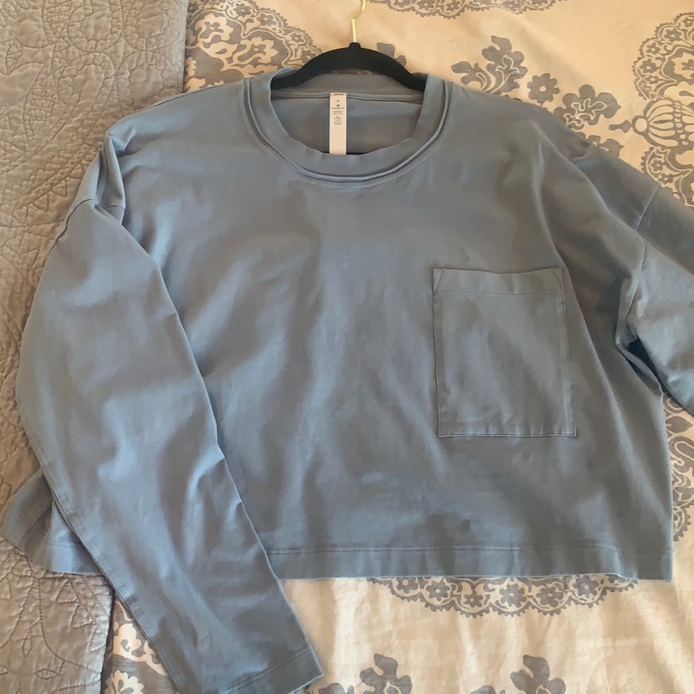 Lululemon long sleeve crop top
